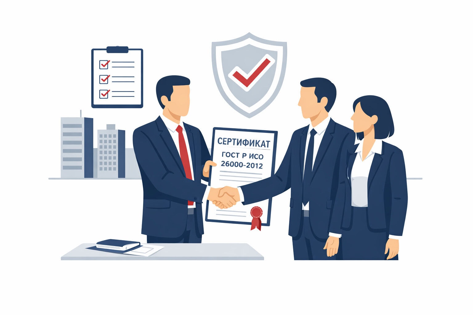Порядок оформления сертификата ГОСТ Р ИСО 26000-2012 в Джанкое